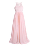 Kids Flower Girls Princess Party Dress Lace Chiffon Wedding Bridesmaid Dresses Children Birthday Pageant Formal Evening Gown