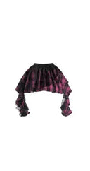 Girls Hip Hop Crop Top Street Dance Gauze K-pop Plaid Skirts Kids Streetwear Children Jazz Cheerleader Costumes Clothes Sets
