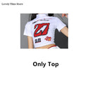 Girls K-pop Fashion Crop Top Joggers Street Dance Cargo Pants Children Streetwear Girl Group Costumes Kids Hip Hop Clothes Sets