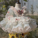 Spanish Princess Dress for Girls Children's Birthday Prom Dress Flower Girl Wedding Dress Lolita Style Ins Fashion