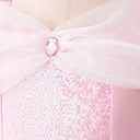 Princess Role Play Dress Sequined Gown Carnival Halloween Christmas Party Cosplay Dress For Theme Event Birthday Wedding Prom