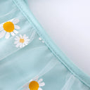 Summer Princess Dress for Little Girls Trendy Baby Kids Summer Wear with Straps Baby Girl Clothes