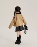 Girls Jacket 2025 Spring New Childrens Baby Jacket Top Spring and Autumn Versatile Coat baby girl clothes