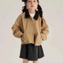 Girls Jacket 2025 Spring New Childrens Baby Jacket Top Spring and Autumn Versatile Coat baby girl clothes