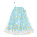 Summer Princess Dress for Little Girls Trendy Baby Kids Summer Wear with Straps Baby Girl Clothes
