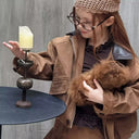 Girls Fashion Set 2026 Spring Autumn New Children Jacket Skirt Two-piece Set Children Clothing for 2-8 Years Old