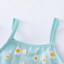 Summer Princess Dress for Little Girls Trendy Baby Kids Summer Wear with Straps Baby Girl Clothes