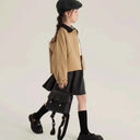 Girls Jacket 2025 Spring New Childrens Baby Jacket Top Spring and Autumn Versatile Coat baby girl clothes