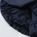 Summer Teen Girls Puff Skirt Retro Checkered High Waist A-Line Mini Skirt for Kids Cute Bubble Hem School Children Short Skirt