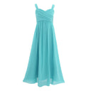 Kids Flower Girls Princess Party Dress Lace Chiffon Wedding Bridesmaid Dresses Children Birthday Pageant Formal Evening Gown