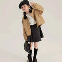 Girls Jacket 2025 Spring New Childrens Baby Jacket Top Spring and Autumn Versatile Coat baby girl clothes