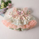 Spanish Princess Dress for Girls Children's Birthday Prom Dress Flower Girl Wedding Dress Lolita Style Ins Fashion